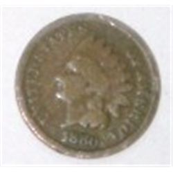 1880 INDIAN HEAD PENNY RED BOOK VALUE IS $6.00+ *NICE GOOD GRADE U.S. PENNY*!!
