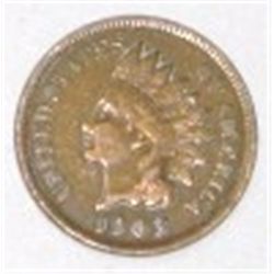 1903 INDIAN HEAD PENNY RED BOOK VALUE IS $30.00+ *NICE AU HIGH GRADE-CLEANED U.S. PENNY*!!