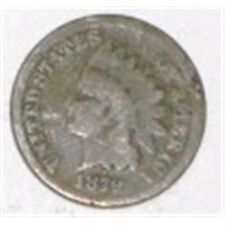 1879 RARE KEY DATE INDIAN HEAD PENNY RED BOOK VALUE IS $10.00+ *NICE GOOD GRADE U.S. PENNY*!!