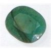 Image 1 : 9.80 CARAT *HUGE* EMERALD PRECIOUS GEMSTONE *OVAL CUT/FACETED & POLISHED GEMSTONE!!