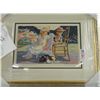 Image 1 : Flowering Friendship Framed Serigraph Signed by Corinne Hartley - 20 x 24 Frame Size