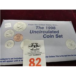 1998 Uncirculated Coin Set