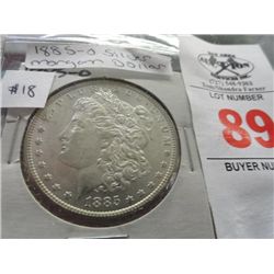 1885-O Silver Morgan Dollar