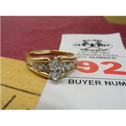 14K Gold Diamond Ring