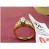 Image 2 : 14K Gold Diamond Ring