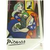 Image 1 : Framed Poster Picasso "Lady With Book" - 34 x 23 1/2 Frame Size