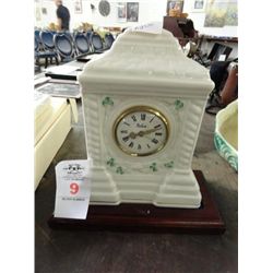 Belleek Mantle Clock