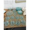 Image 1 : Seafoam Depression Style Glass Dishware