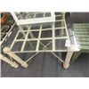 Image 1 : Metal/Glass Top Table Set (3)