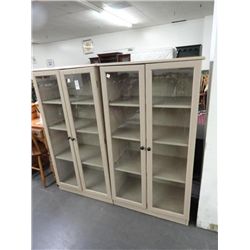 2 Glass Door Bookcases - 2 Times the Money