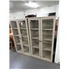 Image 1 : 2 Glass Door Bookcases - 2 Times the Money