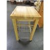 Image 2 : Wood Butcher Block Style Island