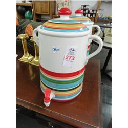 Stoneware Water Jug - Has Chip