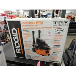 Ridgid Portable Vac