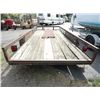 Image 4 : T/A 7' x 17' Utility Trlr. W/Ramps (No Title Reg. Only)