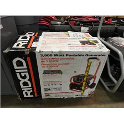 Ridgid 3600 Watt Portable Generator