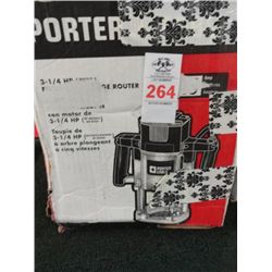 Porter Cable 3 1/4 HP Router