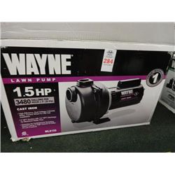 Wayne 1 1/2 HP Pump