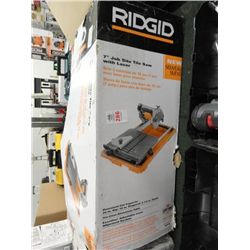 Ridgid 7  Laser Tile Saw