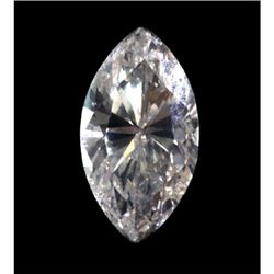 EGL Certified 0.62 ct MARQUISE BRILLIANT  E, VS2