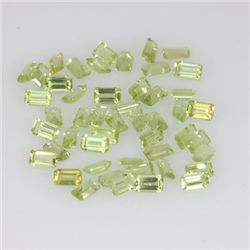 Natural Peridot Emerald Cut 3x5mm 30.40ctw