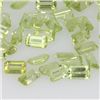 Image 2 : Natural Peridot Emerald Cut 3x5mm 30.40ctw