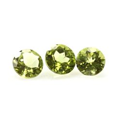 Peridot 2.70 ctw Loose Gems Round 6mm