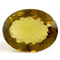 Natural Citrine Oval Cut 20x27mm 1 pc/lot 42.41 ctw
