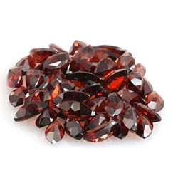 Natural Red Garnet Marquise Cut 4x8mm 63 pcs 42.38 ctw
