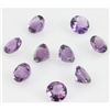 Image 1 : Natural Amethyst Round Checkered Cut 10x10mm 30.76ctw