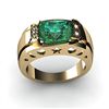 Image 1 : Genuine 3.20 ctw Emerald Ring 14k 4g,  RS 7