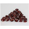 Image 1 : Natural Red Garnet Oval Cut AAA 7x9mm 34 pcs 77.24ctw
