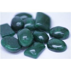 170.95 CTW AFRICAN EMERALD CABUSHION LOOSE STONES