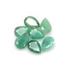 Image 1 : Natural 32.85ctw Emerald Pear Shape (10) Stone