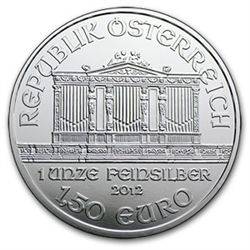 Austrian Philharmonic Silver One Ounce 2012