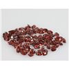 Image 1 : Natural Red Garnet Oval Cut AAA 4x6mm 71 pcs 41.86ctw