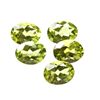 Image 1 : Peridot 6.3 ctw Loose Gems 8x6mm Oval Cut