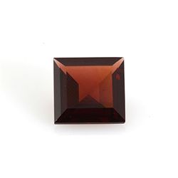Natural Garnet Princess Cut 9x9mm 1 pc 3.55 ctw