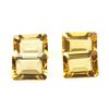 Image 1 : Natural Citrine 6.16 ctw 8x6mm Emerald Cut