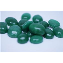 150.35 CTW AFRICAN EMERALD CABUSHION LOOSE STONES
