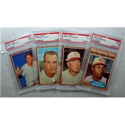 4-1962 Topps PSA NM 7's  Lot, Frank Robinson All Star & others