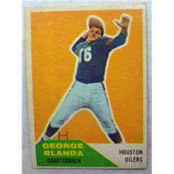 1960 Fleer Football #58 George Blanda EX