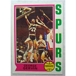 1974-75 Topps Basketball #196 George Gervin ROOKIE