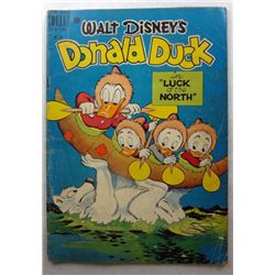 1949 WALT DISNEY Donald Duck Comic Book #256 Four Color  Carl Banks Art
