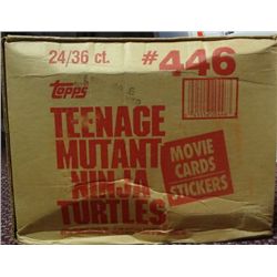 1990 Topps Teenage Mutant Ninja Turtles Wax Case