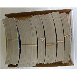 LARGE Lot of 1983 Topps Baseball Uncut PANELS