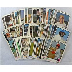 100 - Different 1973 Topps Baseball Cards.
