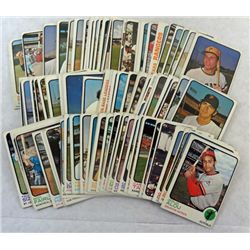 100 - Different 1973 Topps Baseball Cards.  Nice Excellent - VGEX