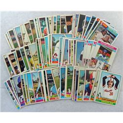 100 - 1976  TOPPS BASEBALL CARDS - ALL DIFFERENT