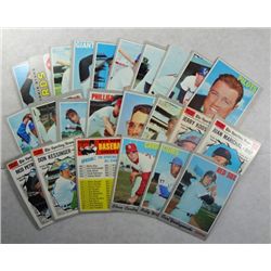 1970 Topps lot High #'s and star cards  EX or better :10-170-220-432-456-457-466